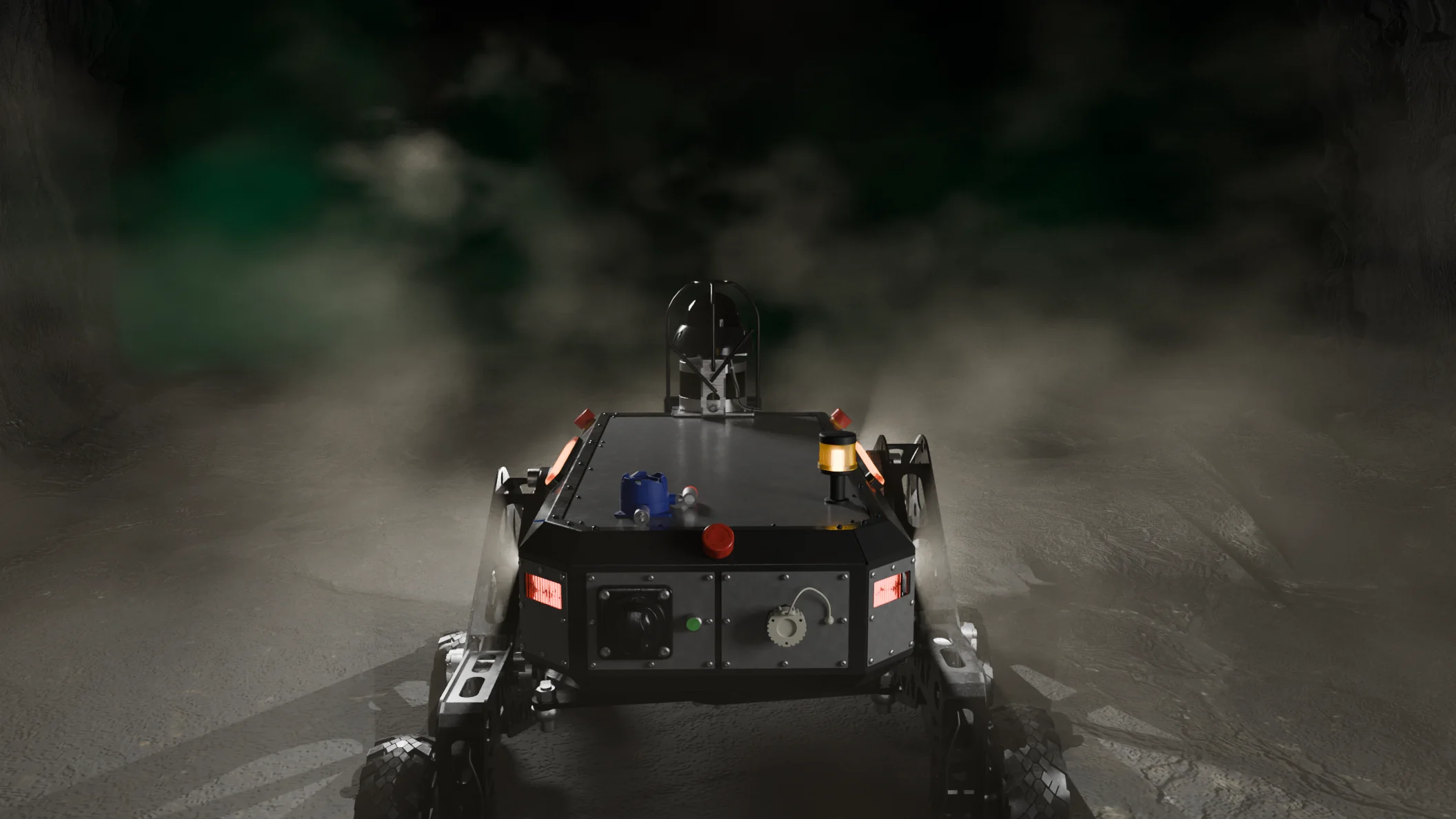 AutoJoe Robot Performing Gas Detection