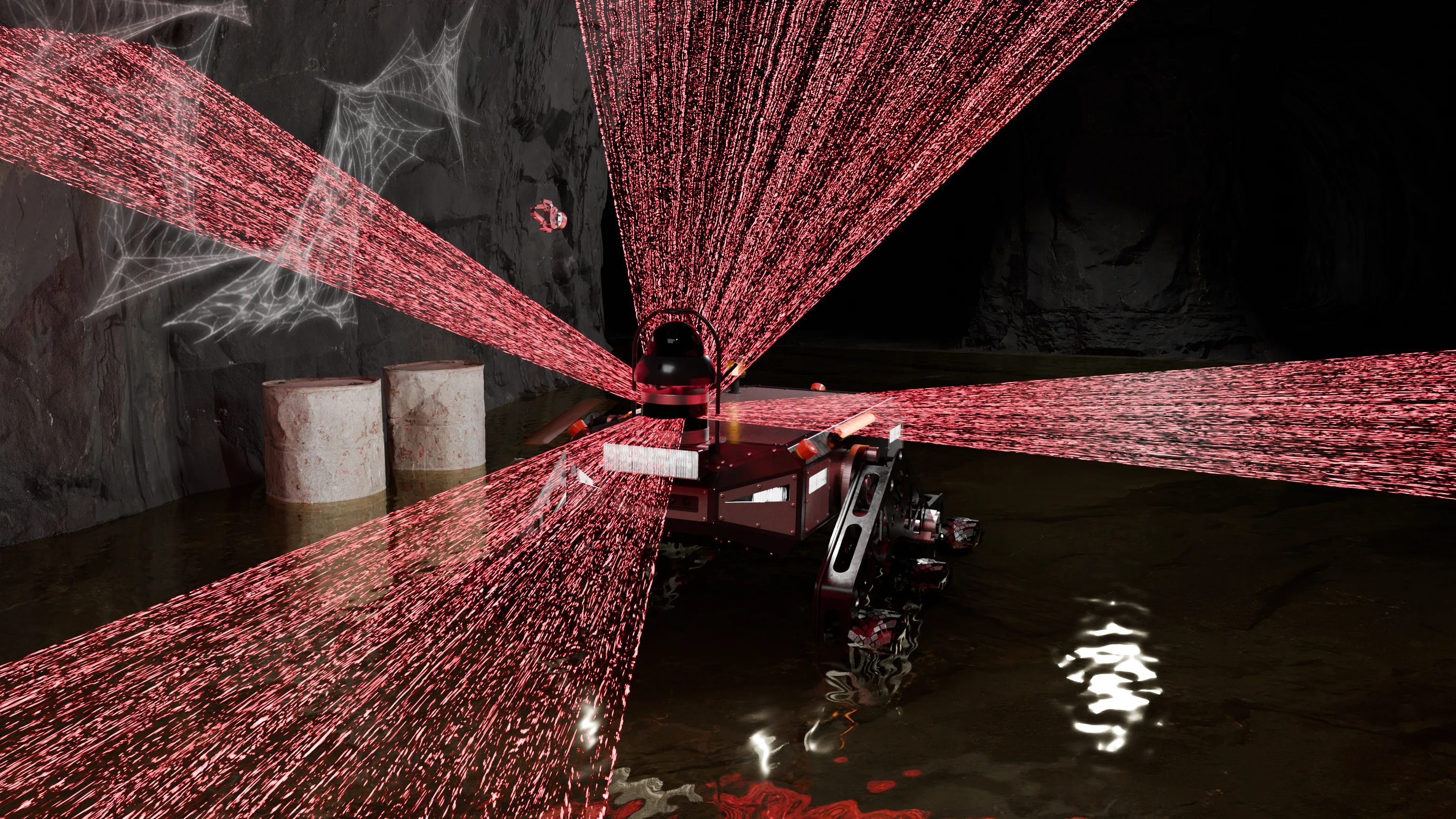 AutoJoe Robot in a retreat mining operation