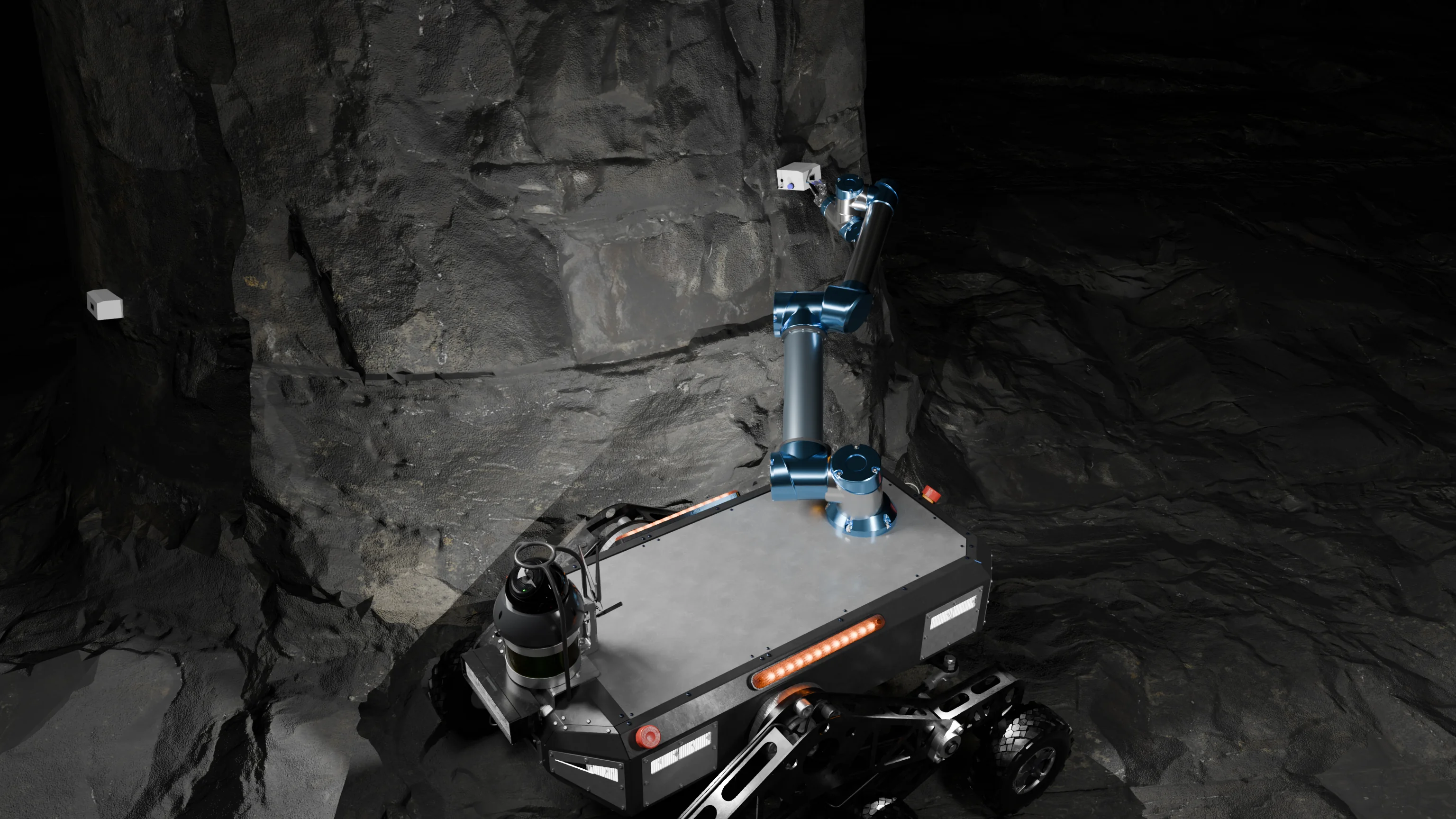 AutoJoe Robot Exploring Stranded and Dormant Assets